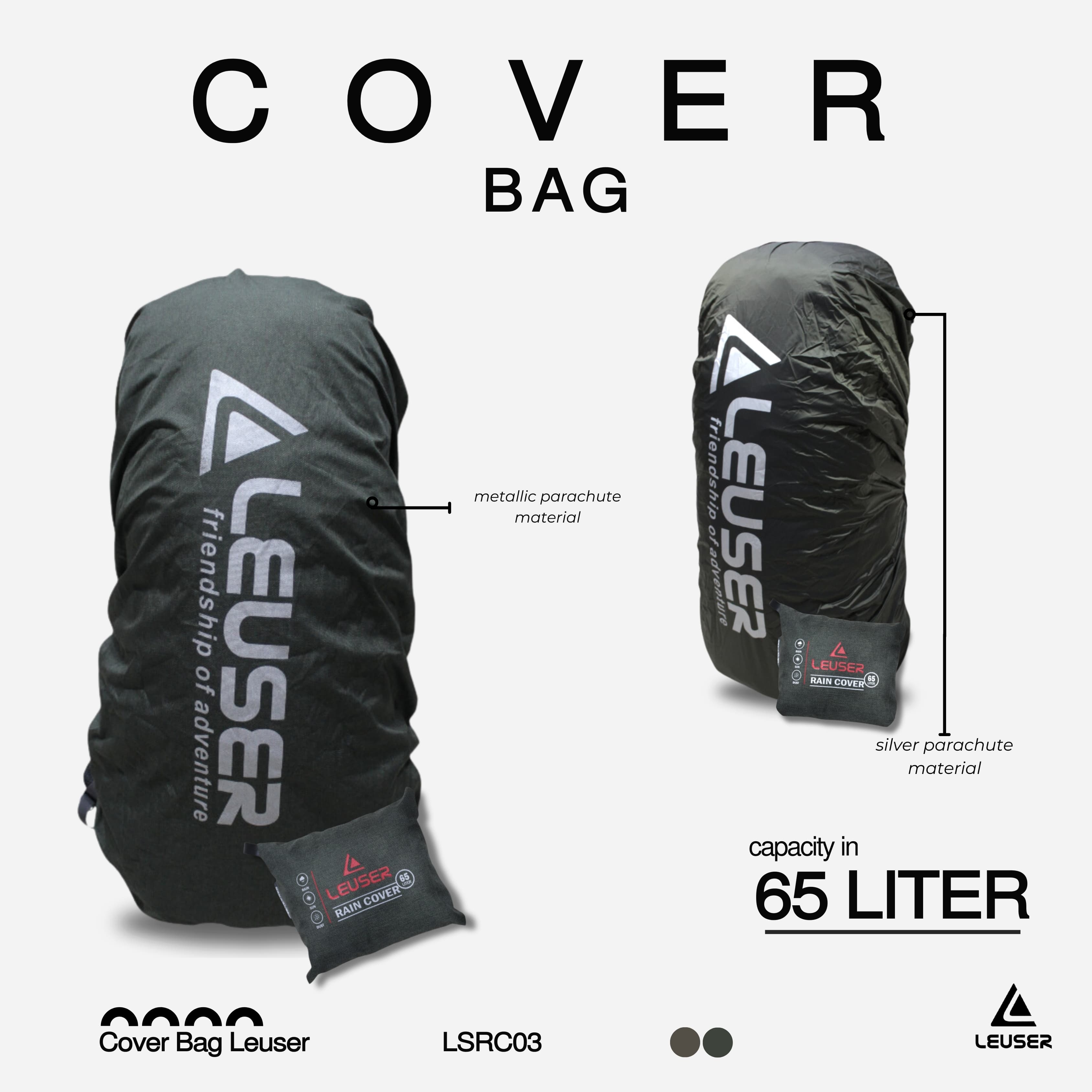 Cover Bag Leuser 65L