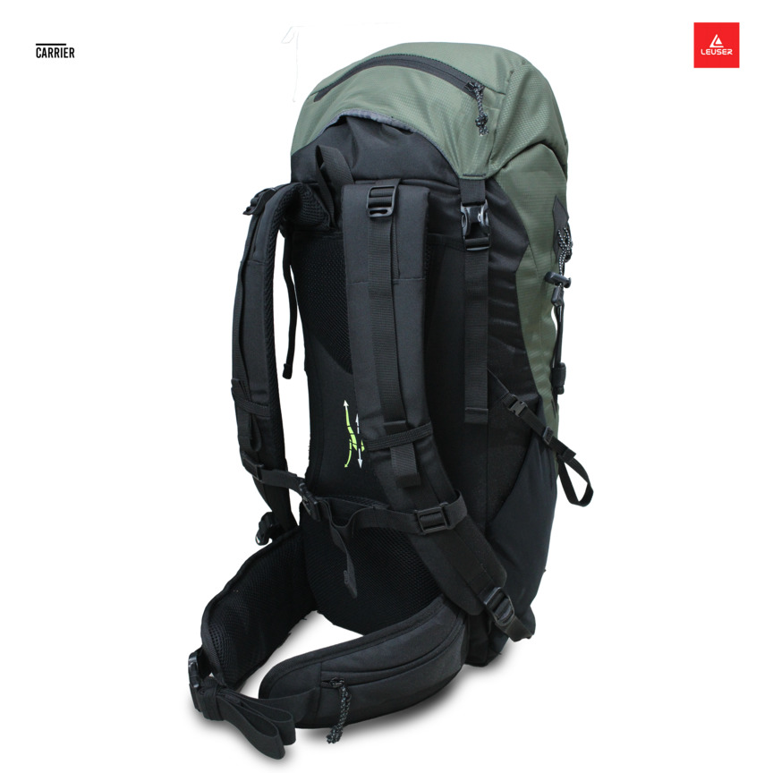 CARRIER AJUSCO BLACK 60L+CB