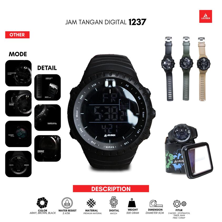 JAM TANGAN DIGITAL 1237 