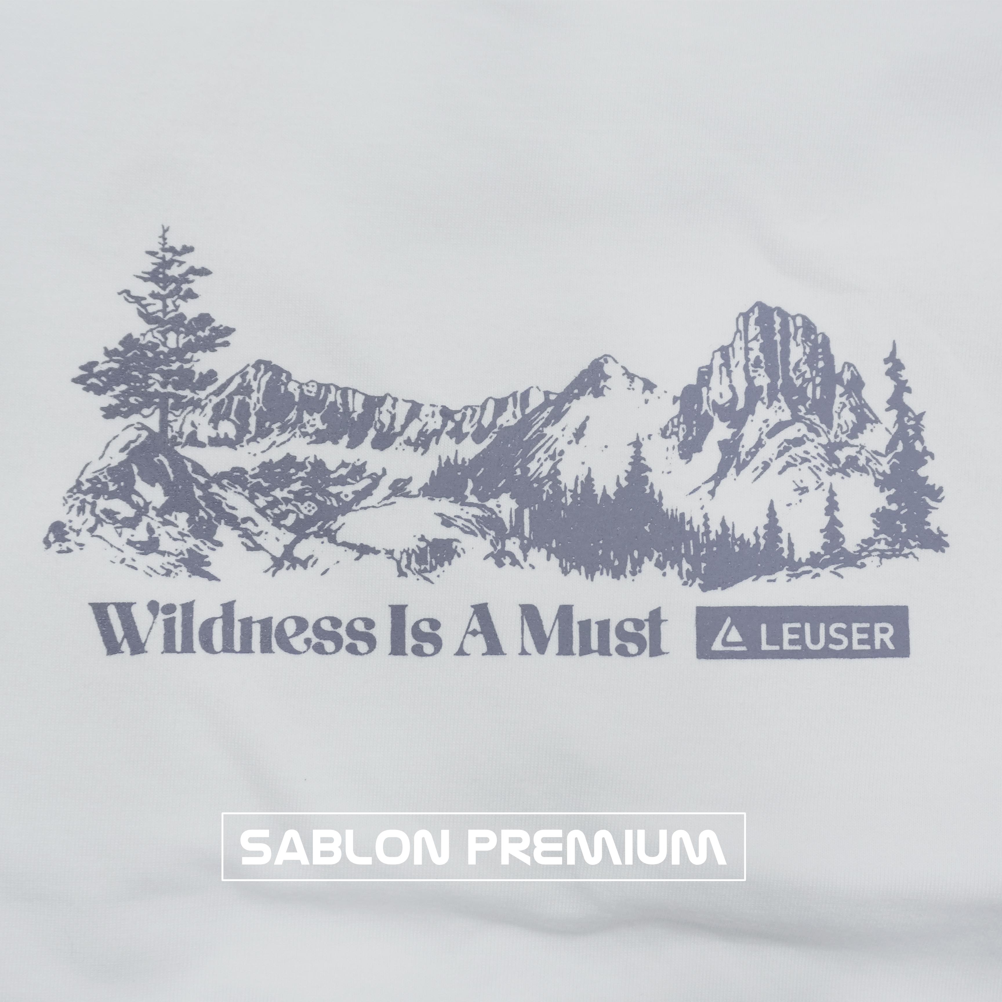KAOS PDK WILDNESS IS A MUST WHITE