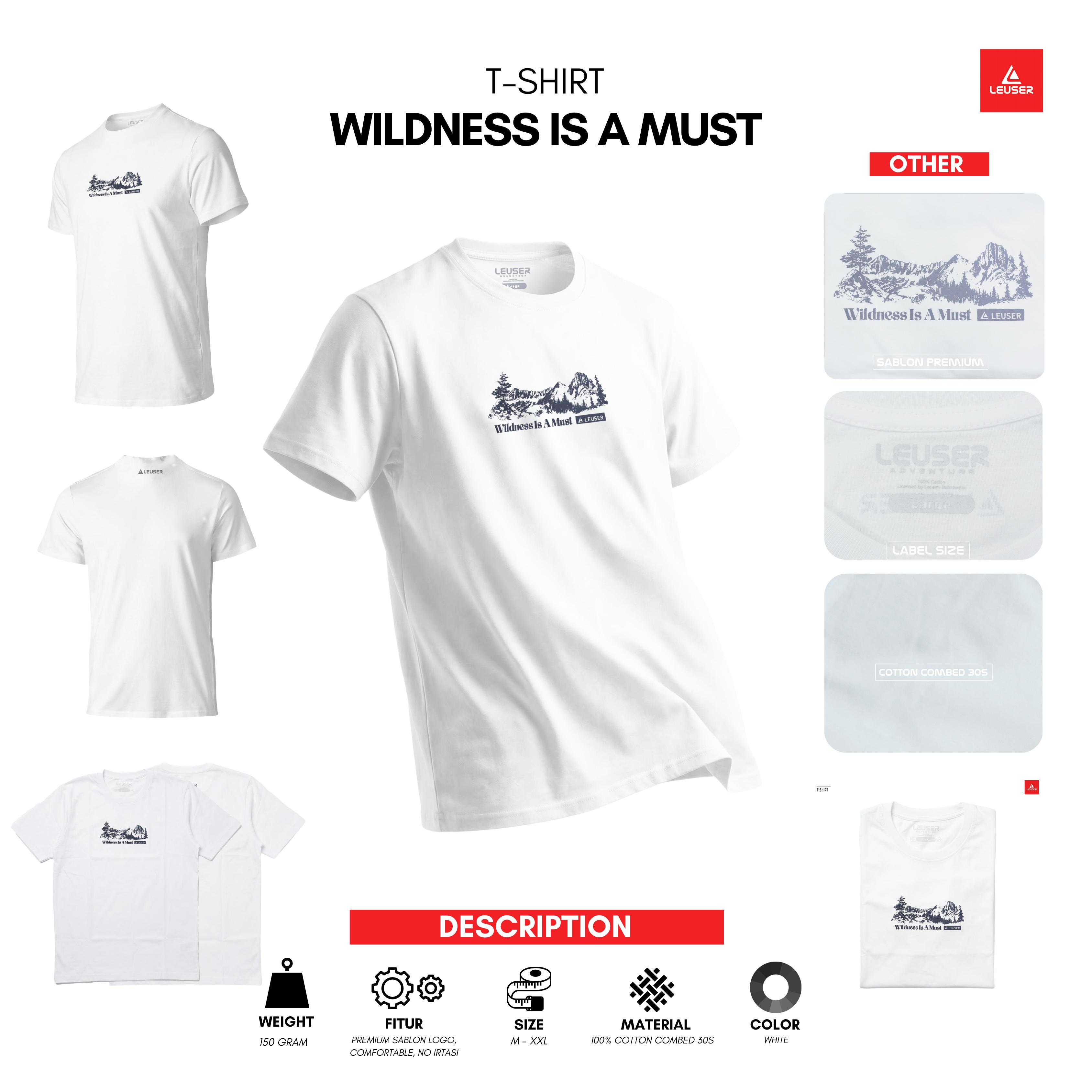 KAOS PDK WILDNESS IS A MUST WHITE