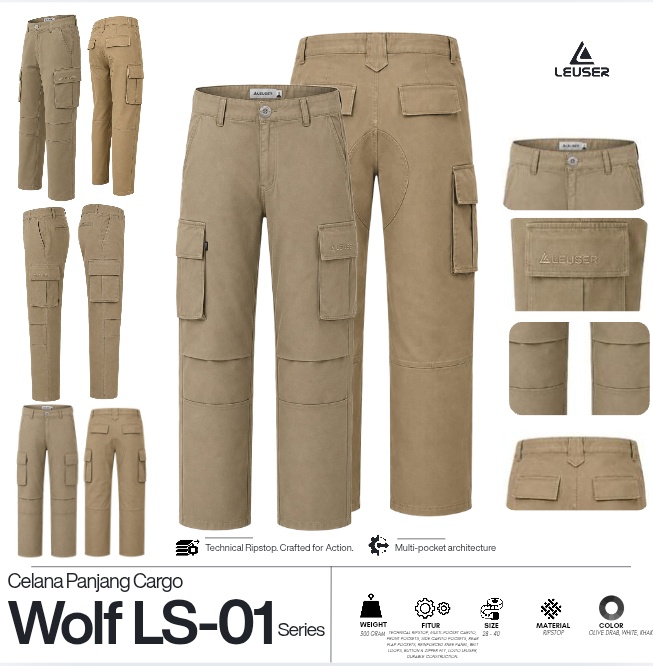 CELANA SAMB CARGO WOLF LS-01