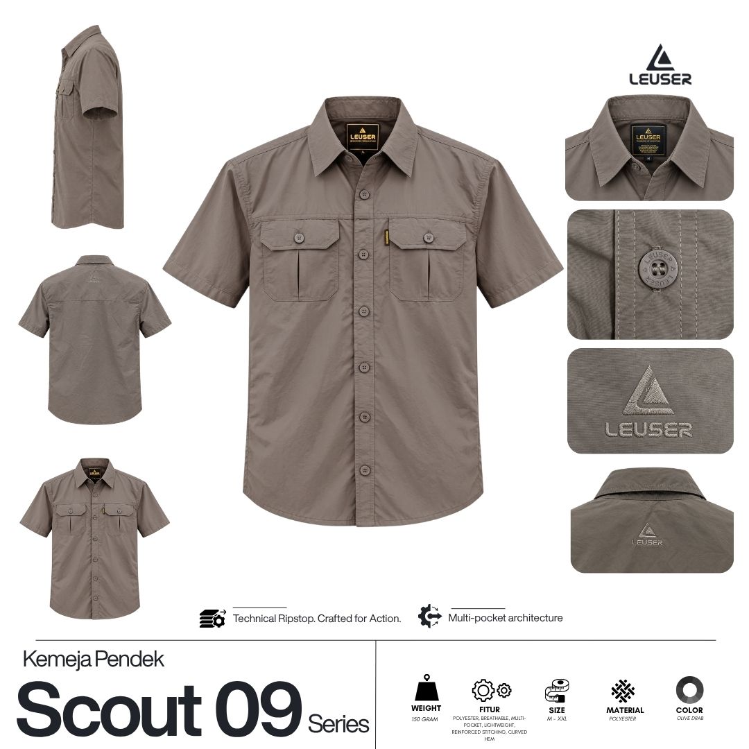 KEMEJA PDK SCOUT 09