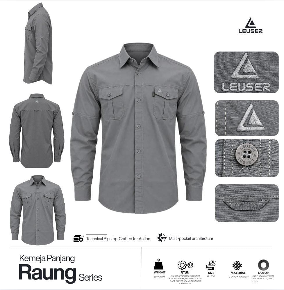 KEMEJA PJG RAUNG