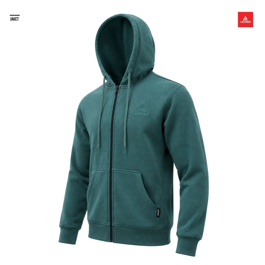 SWEATER ZIPPER SEA