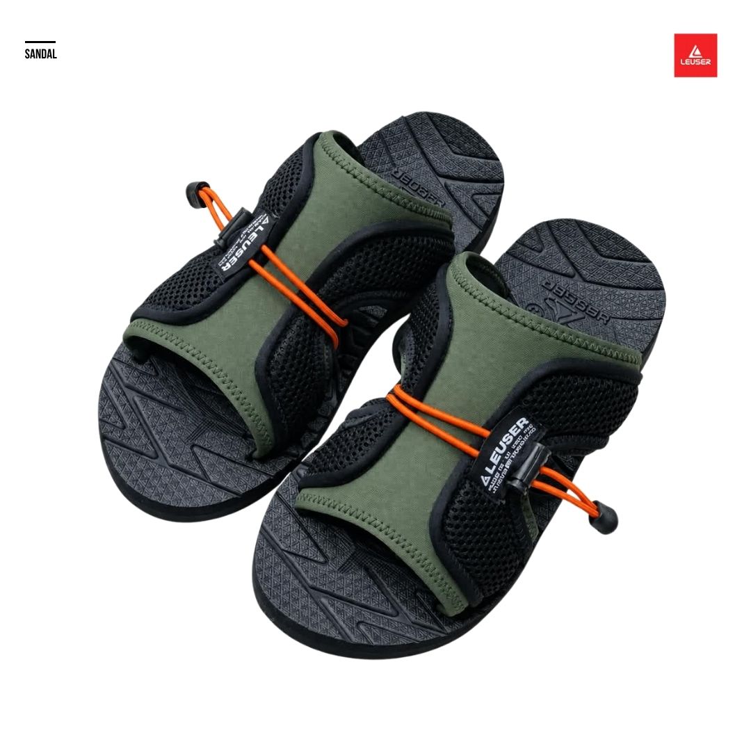 SANDAL LEUSER BIGHORN OLIVE 