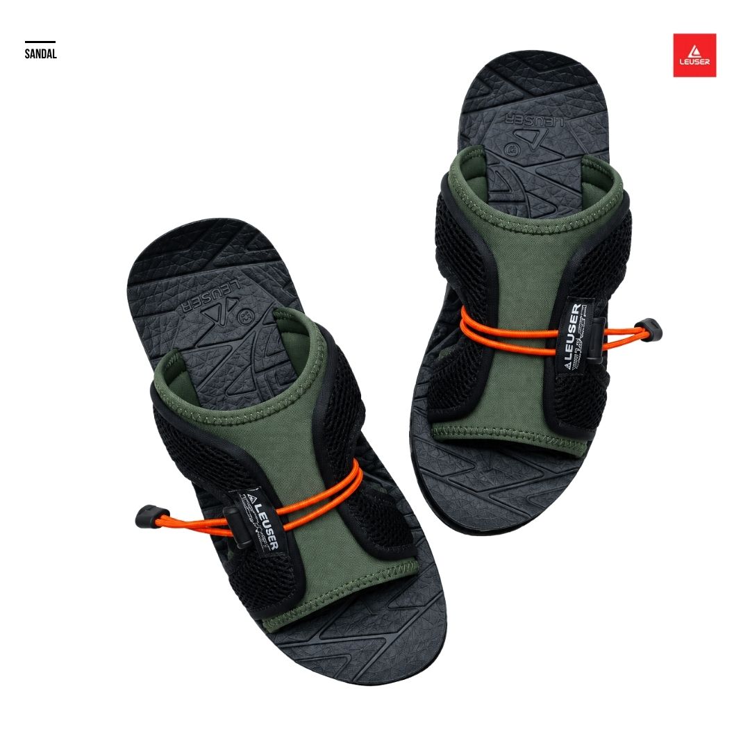 SANDAL LEUSER BIGHORN OLIVE 