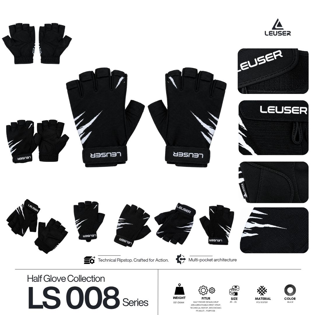 HALF GLOVE LS 008