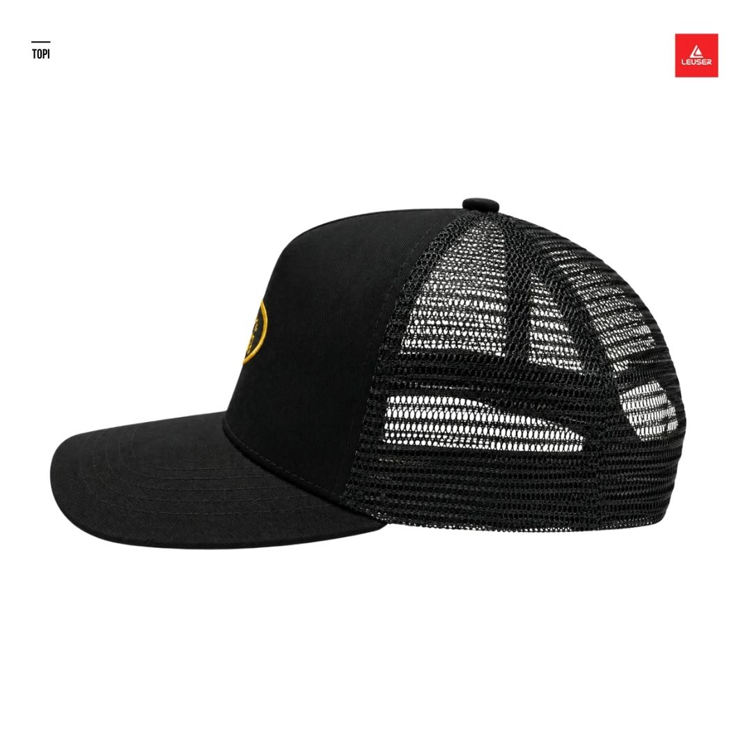 TOPI TRUCKER OVAL