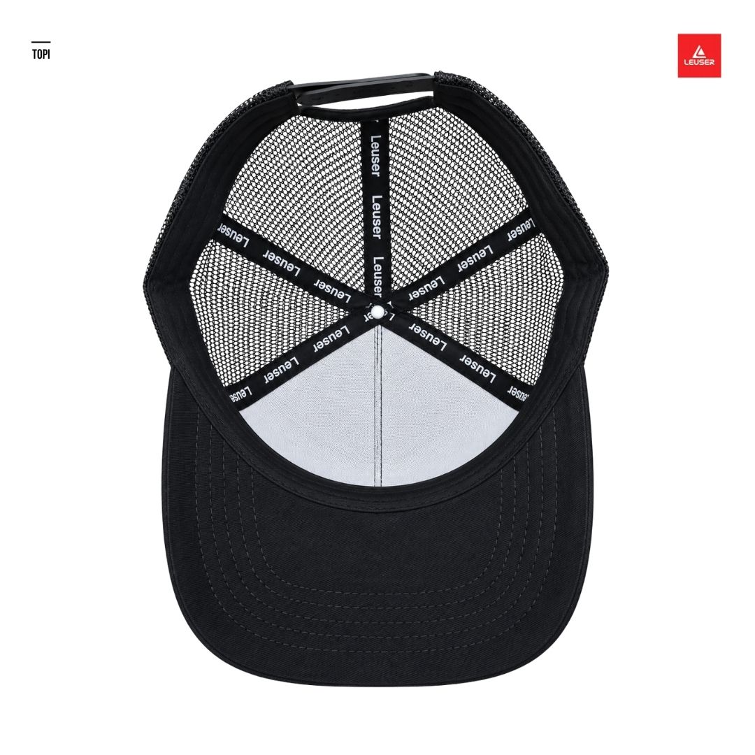 TOPI TRUCKER OVAL