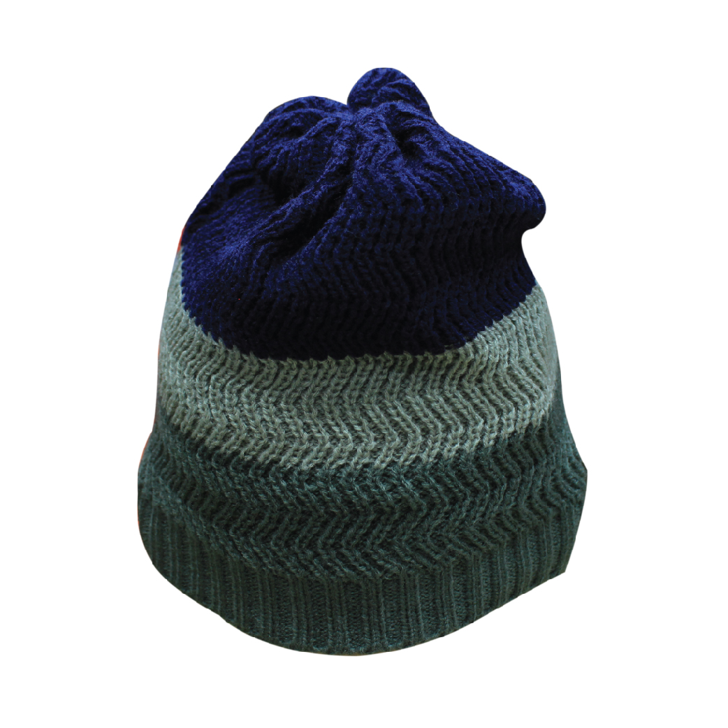 K. BEANIE HARRINGBONE